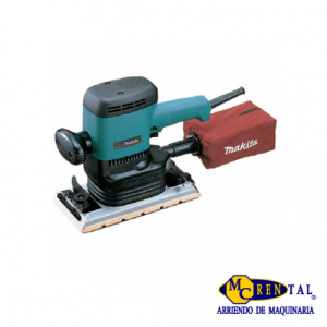 Arriendo lijadora orbital Makita 9046